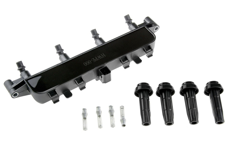 INDUCTION COIL compatible PEUGEOT 206 98- 1.1, 1.4, 1.6, 206 SW 1.1, 1.4, 306 1.4 SL, 1.6, 1.6 SR 94-00, CITROEN BERLINGO 1.4 I BIVALENT 03-/BLACK PLUG/ - ECZ-PE-000
