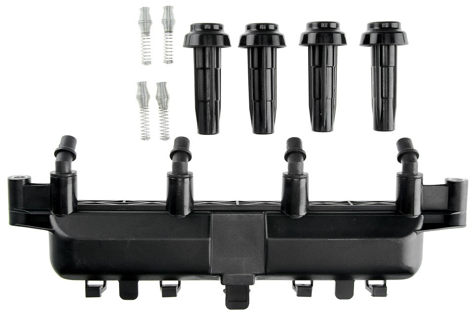 INDUCTION COIL compatible PEUGEOT 206 98- 1.1, 1.4, 1.6, 206 SW 1.1, 1.4, 306 1.4 SL, 1.6, 1.6 SR 94-00, CITROEN BERLINGO 1.4 I BIVALENT 03-/BLACK PLUG/ - ECZ-PE-000