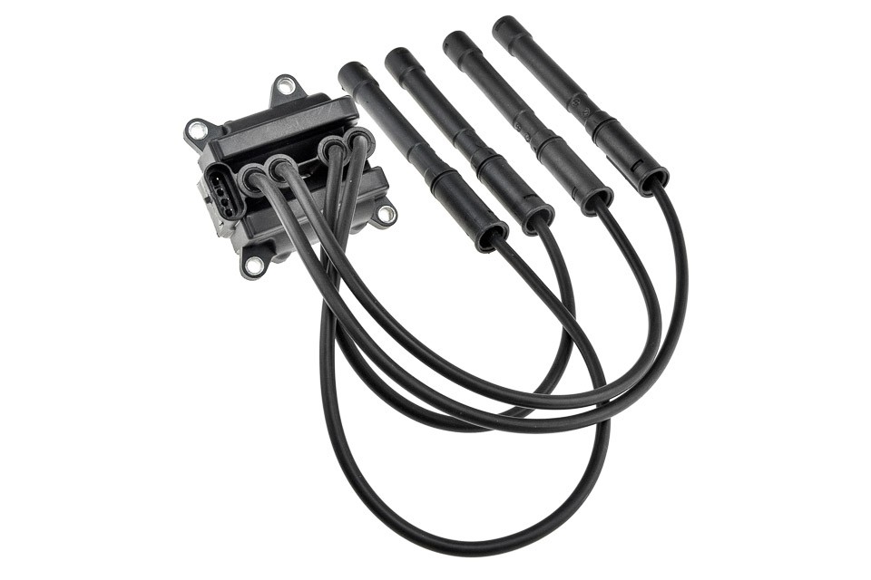 INDUCTION COIL WITHOUT SPARK PLUG WIRE compatible RENAULT MODUS/GRAND MODUS 1.2 16V, 1.2, CLIO III 1.2 16V, 1.2, KANGOO 1.2 16V 01-, DACIA SANDERO 1.2 16V 08- ECZ-RE-004