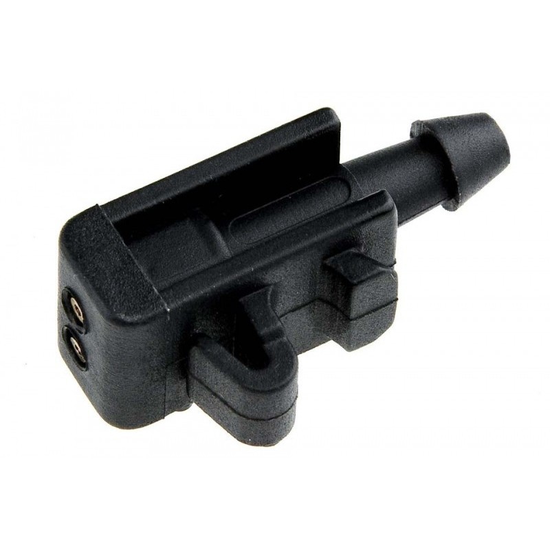 Windshield washer nozzle EDS-RE-002 Compatible RENAULT LAGUNA III -2015, MEGANE II -2008, MEGANE III 2008-, SCENIC II -2009, SCENIC III 2009- 8200082347