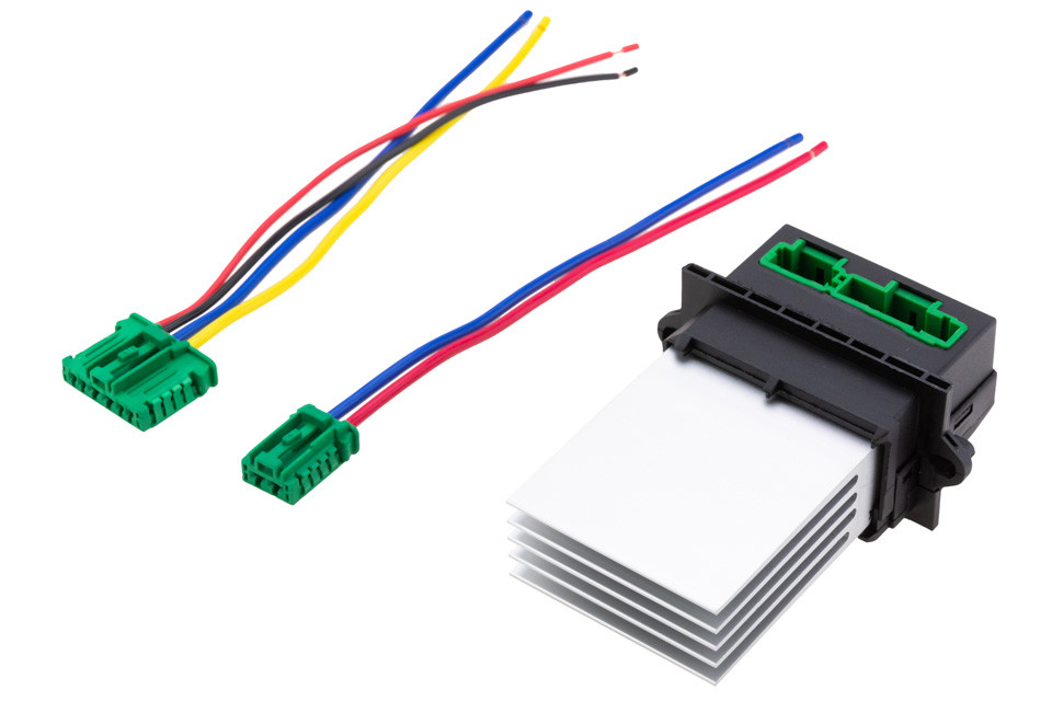 INTERIOR FAN RESISTOR + CUBE/PRICE RESISTOR compatible CITROEN, NISSAN, PEUGEOT, RENAULT CLIO, MEGANE - ERD-CT-034