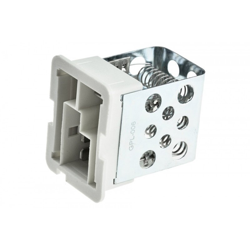 Passenger compartment fan resistor ERD-PL-006 Compatible OPEL ASTRA G 1998-, ASTRA H 2004-, ZAFIRA A 1999- 6845782