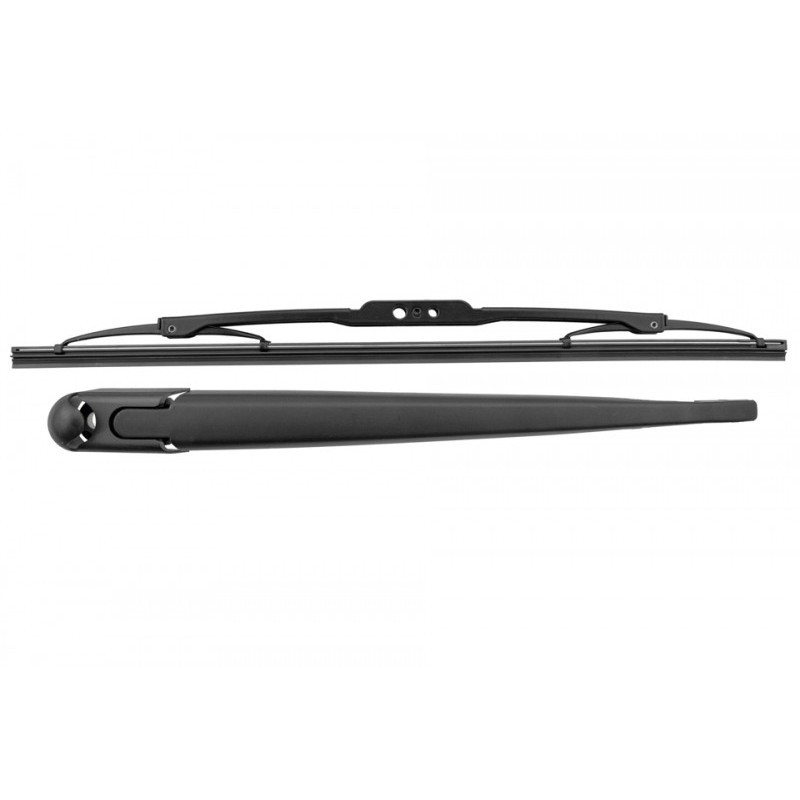 Wiper arm, rear, with integrated wiper blade compatible CITROEN BERLINGO 1996-2008, PEUGEOT PARTNER 1996-2008/400MM/ EWB-CT-004