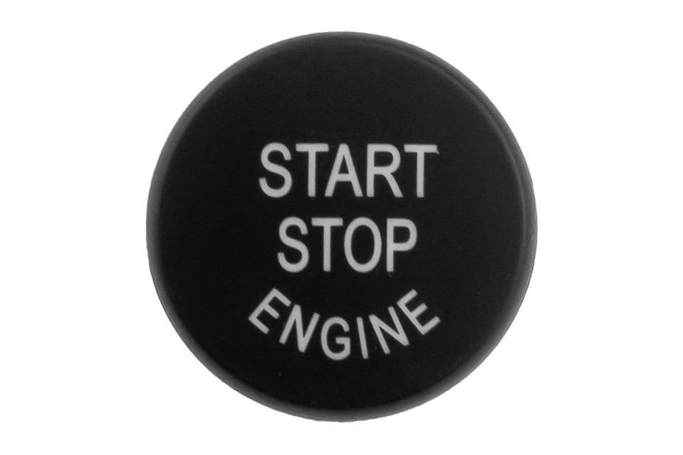 START/STOP BUTTON compatible BMW 5 F10/F11 2009-,7 F01/F02 2008-,6 F12 2010-,6 COUPE F13 ​​​​​​​2011-/BRIDGE SWITCH WITH AUTO ON/OFF-COLOR: BLACK/-EWS- BM-121