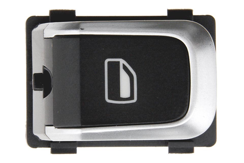 WINDOW SWITCHES AND INTERIOR BUTTONS compatible AUDI A1 2014-, A6 2011-, A7 2011-, A8 2009-, Q3 2011 chrome - EWS-AU-038