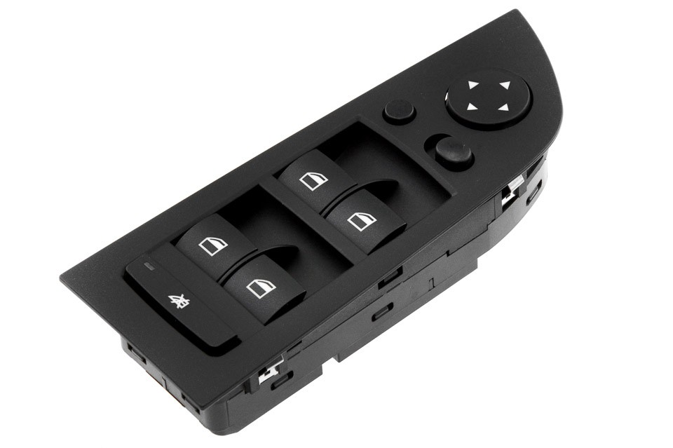 WINDOW ADJUSTMENT SWITCH compatible BMW 3 E90/E91 2005-/BLACK/ - EWS-BM-002