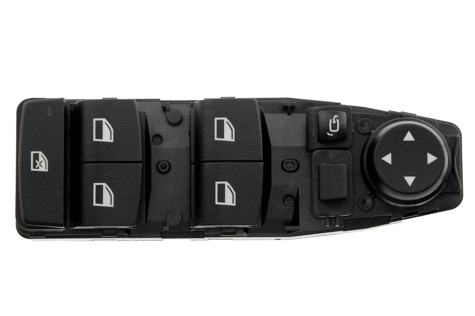 WINDOW ADJUSTMENT SWITCH compatible BMW 5 F10 2009-,5 GT F07 2009-,X3 F25 2010-/S430A//6 PINS/ - EWS-BM-004