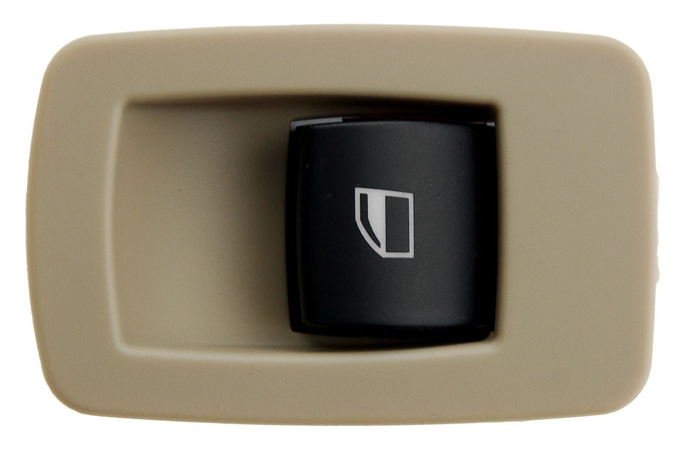 WINDOW SWITCH compatible BMW 3 E90/E91 2004-,X3 E83 2003-,X5 E53 2000-,X6 E71/72 2008-/3 / beige pine / EWS-BM-014