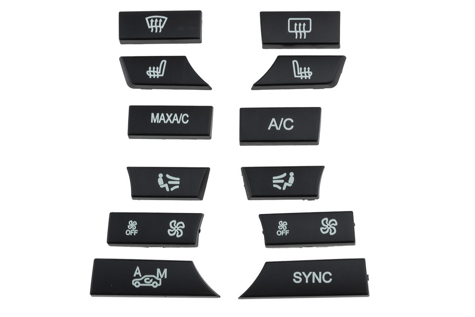 BUTTON REPAIR SETTING /AIR CONDITIONING/ compatible BMW 5 F10/F11 2009-,5GT F07 2009-/12 ELEMENTS-FOR AUTOMATIC WITH 4-ZONE AUTOMATIC A/C/ - EWS-BM-109