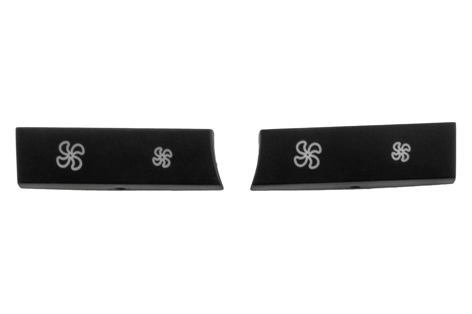 AIR FLOW REPAIR BUTTONS /SET compatible BMW 5 F10/F11 2009-,5GT F07 2009-/LEFT + RIGHT/FOR CARS WITH AIR CONDITIONED FRONT SEATS/ - EWS-BM-110