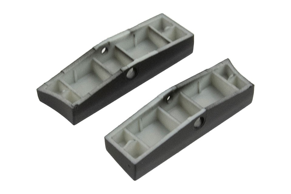 AIR FLOW REPAIR BUTTONS/SET compatible BMW 5 F10/F11 2012-,5GT F07 2012-,X5 F15 2013-,X6 F16 2014-/LEFT+RIGHT/WITH "OFF" BRAND/-EWS-BM-112