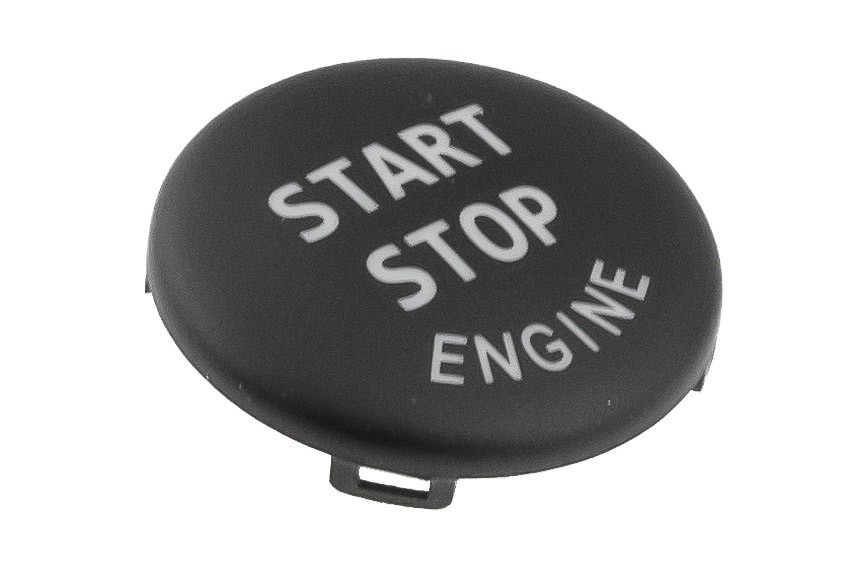 START/STOP BUTTON compatible BMW 3 E90/E91/E92/E93 2004-, X1 E84 2009-/COLOR: BLACK/ - EWS-BM-133