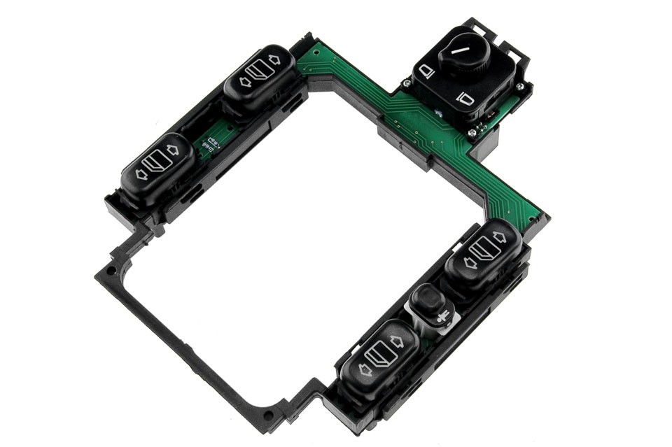 WINDOW ADJUSTMENT SWITCH compatible MERCEDES C W202/S202 1994-2000 - EWS-ME-009