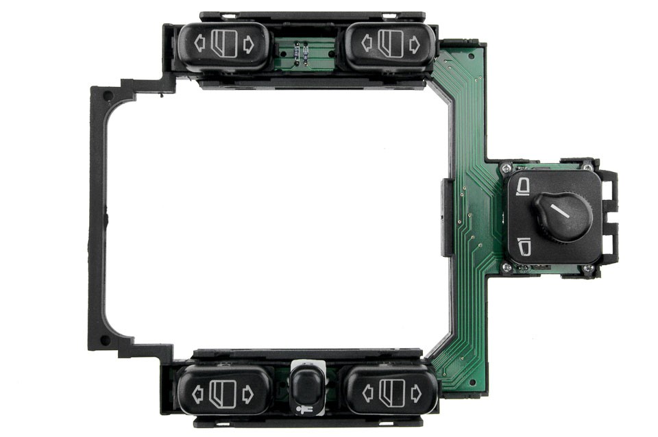 WINDOW ADJUSTMENT SWITCH compatible MERCEDES C W202/S202 1994-2000 - EWS-ME-009