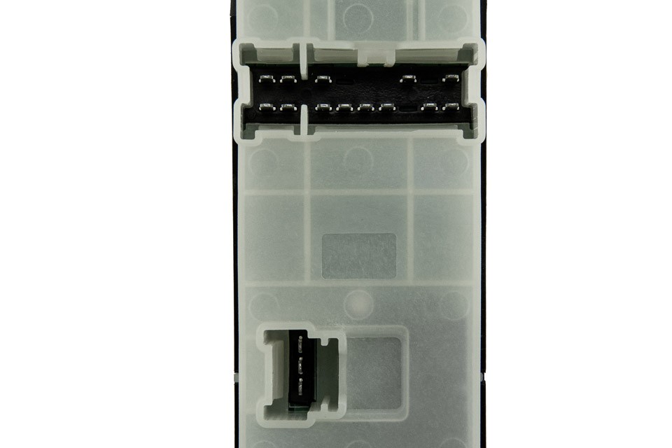 WINDOW ADJUSTMENT SWITCH compatible NISSAN NAVARA D40 2005-,PATHFINDER R51 2005-,QASHQAI 2007-Plug NO.1:3 PLUG NO.2:13- ILLUMINATED BUTTON VERSION/ EWS-NS-019