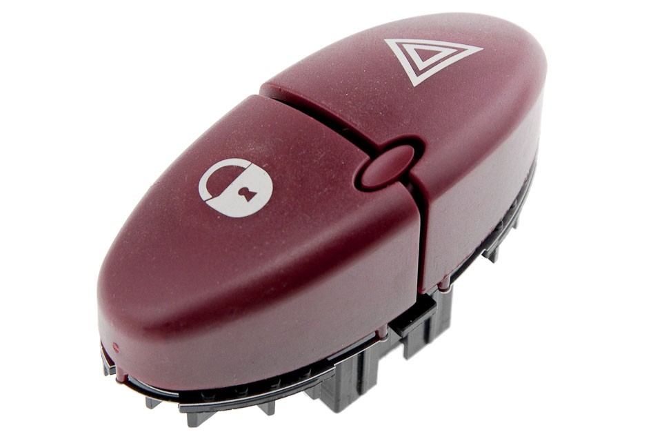 HAZARD LIGHT SWITCH compatible PEUGEOT 206 1998- EWS-PE-017