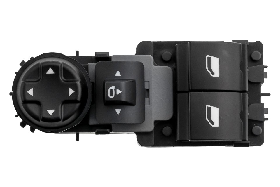 WINDOW ADJUSTMENT SWITCH compatible PEUGEOT 208 , EXPERT 2016-, PARTNER 2018-, RIFTER 2018-, TRAVELLER 2016-, CITROEN BERLINGO 2018-, JUMPY 2016-, SPACETOURER 2016-, OPEL CORSA F 2019-, CROSSLAND/CROSSLAND X 2017-, VIVARO 2019- EWS-PE-045