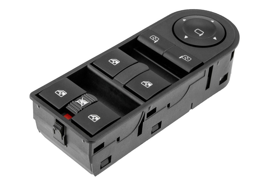 WINDOW ADJUSTMENT SWITCH compatible OPEL ASTRA H 2004-, ZAFIRA B 2005-/18 PINS/ - EWS-PL-000