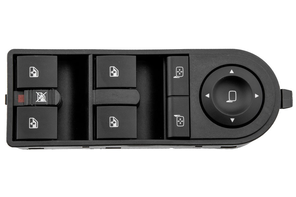 WINDOW ADJUSTMENT SWITCH compatible OPEL ASTRA H 2004-, ZAFIRA B 2005-/18 PINS/ - EWS-PL-000