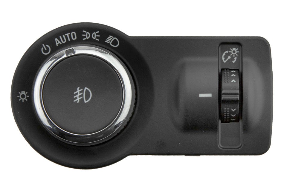 LIGHT SWITCH compatible OPEL INSIGNIA A 2008-,ASTRA J 2009-/VERSIONS WITHOUT FRONT FOG LIGHTS, AUTOMATIC HEADLIGHT ADJUSTMENT/-EWS-PL-026