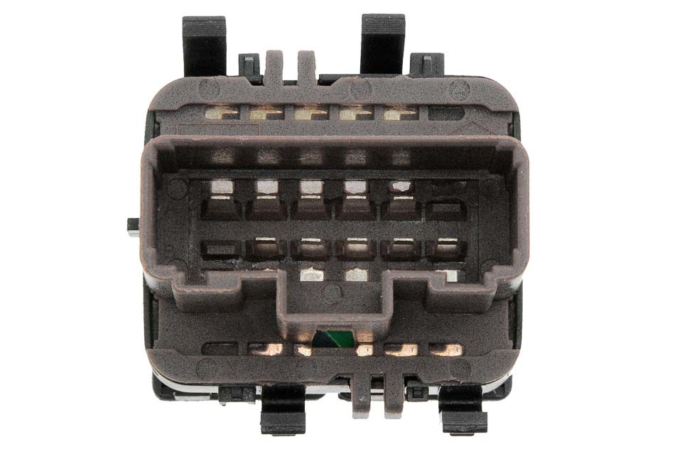 WINDOW ADJUSTMENT SWITCH compatible RENAULT LAGUNA II 2001-, MEGANE II 2002-/10 PIN , PLUG COLOR: brown/ - EWS-RE-017