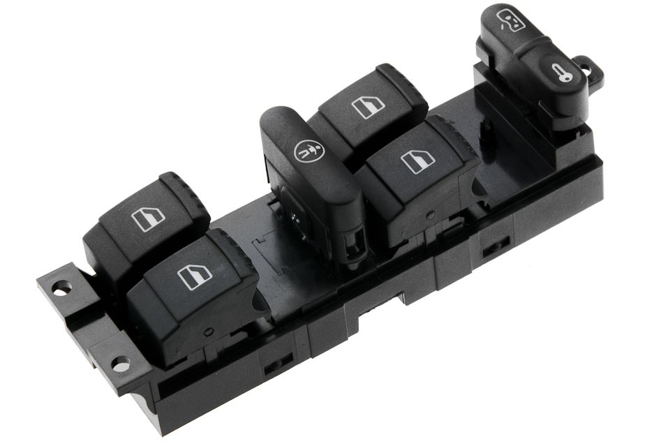 WINDOW ADJUSTMENT SWITCH compatible SKODA FABIA I 1999-2008, OCTAVIA I 1996-2010, SUPERB I 2002-2008 - EWS-SK-005