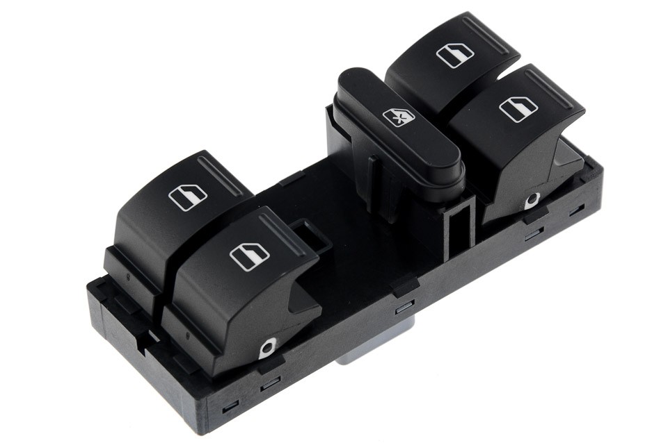 WINDOW ADJUSTMENT SWITCH compatible SKODA FABIA II 2007-, OCTAVIA II 2004- EWS-SK-010