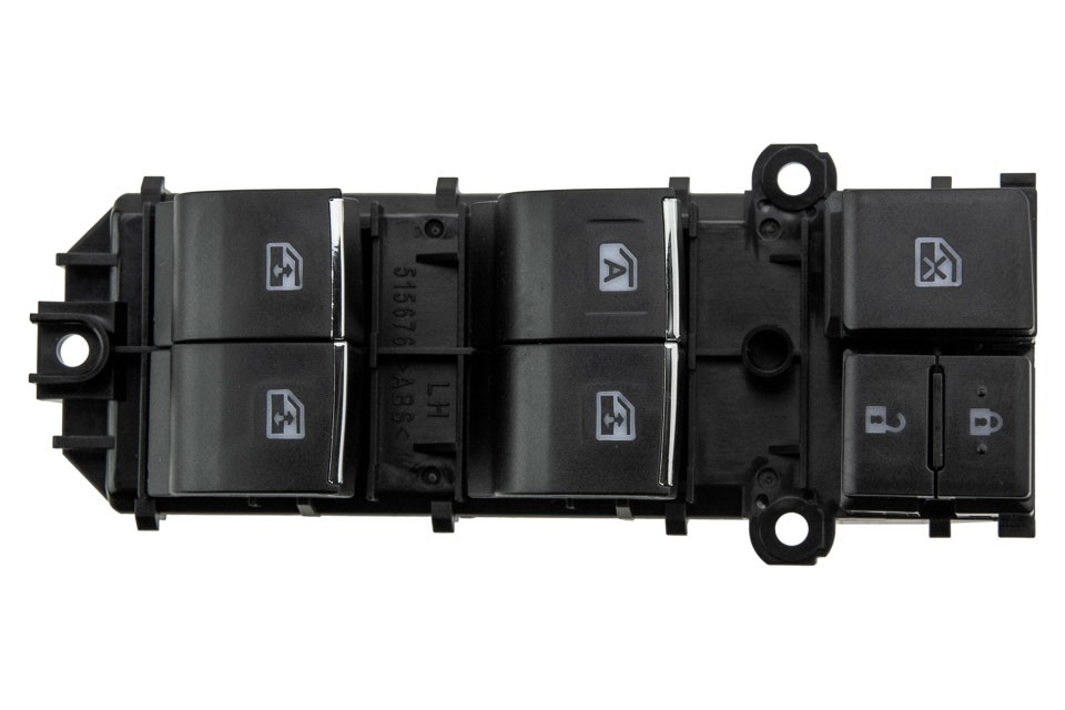 WINDOW ADJUSTMENT SWITCH compatible TOYOTA HILUX 2015-/CHROME-CHROME PLATED/- EWS-TY-026