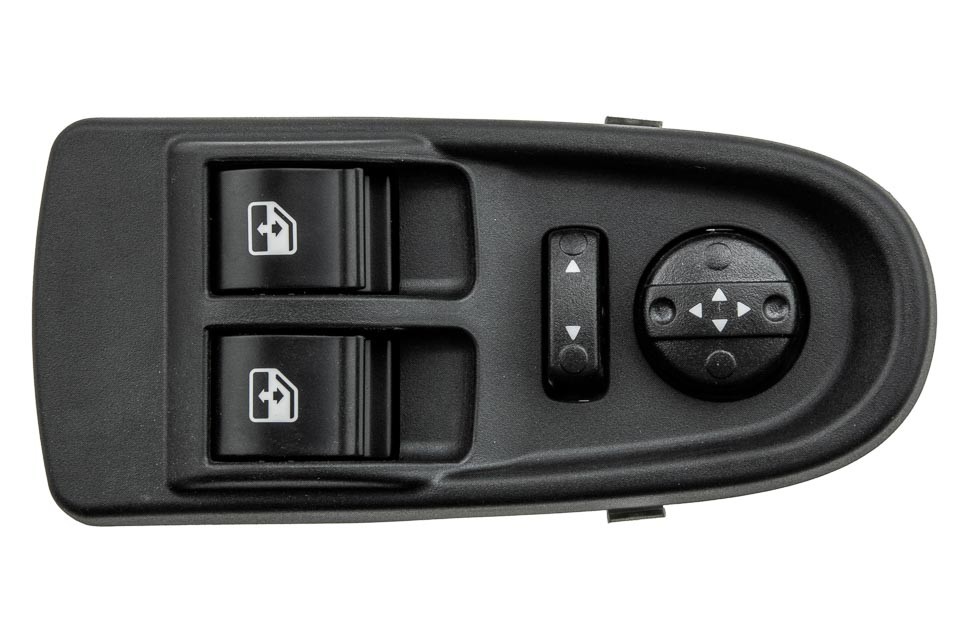 WINDOW ADJUSTMENT SWITCH compatible IVECO DAILY V 2011- ON THE SIDE OF THE STEERING WHEEL - VERSIONS WITH ELECTRIC MIRROR ADJUSTMENT - EWS-VC-005