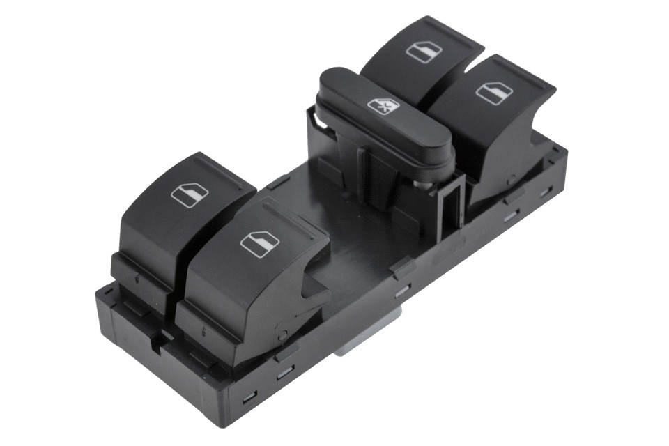 WINDOW ADJUSTMENT SWITCH compatible VW GOLF V 2003-, GOLF PLUS 2005-, PASSAT B6 2005- EWS-VW-000
