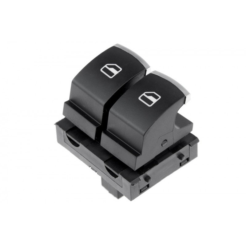 Window adjustment switch EWS-VW-088 Compatible VW AMAROK 2010-, CADDY 2011-, GOLF V 2003-, GOLF VI 2009-, JETTA 2005-, PASSAT B6 2005- 5K3959857