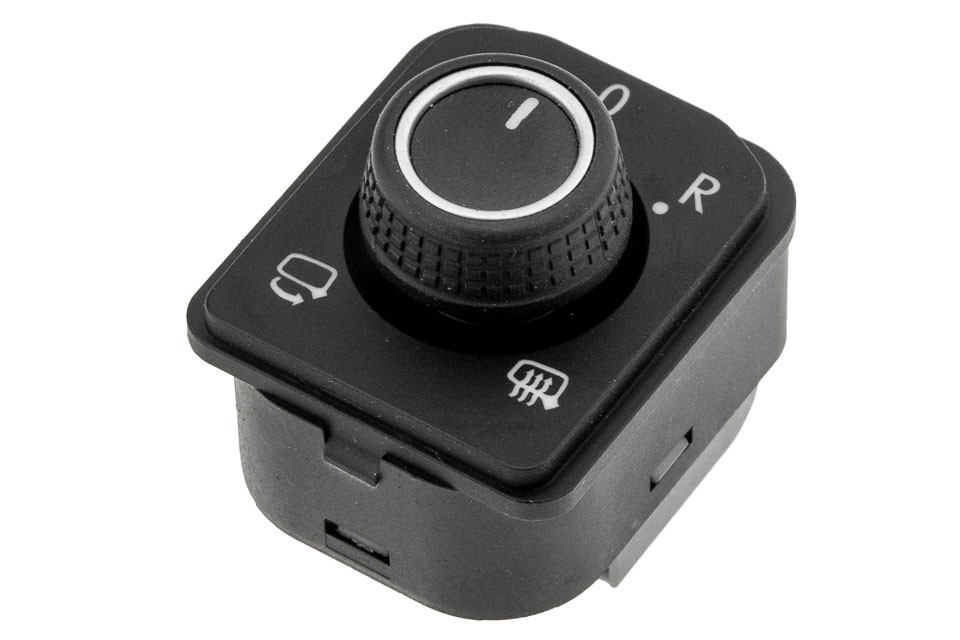 MIRROR ADJUSTMENT SWITCH compatible VW PASSAT B8 2014-,TIGUAN 2016-,TOURAN 2015-/Z FUNKCJĄ SKŁADANIA LUSTEREK/- EWS-VW-099