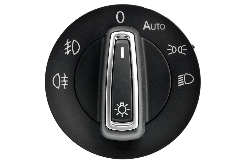 LIGHT SWITCH compatible VW POLO 2014-, SEAT ARONA 2017-, ATECA 2016-, IBIZA 2015-, LEON 2012-, TOLEDO 2015- EWS-VW-101