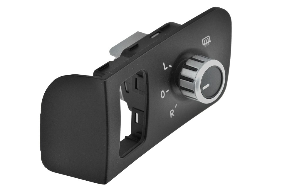 MIRROR ADJUSTMENT SWITCH compatible VW CADDY 2004-,TOURAN 2010-/CROM/ EWS-VW-106