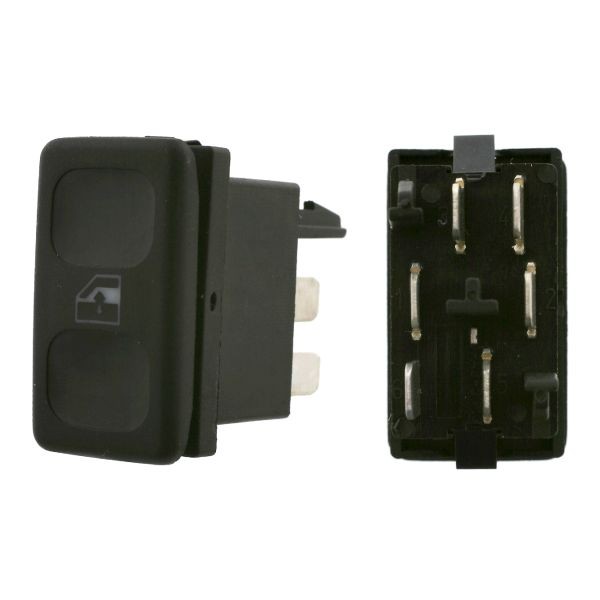 Window switch EWS-VW-167 Compatible SEAT CORDOBA 1993-, IBIZA 1993-, INCA 1995-, VW CADDY II 1995-, LT 28-35 -1996, POLO -1999