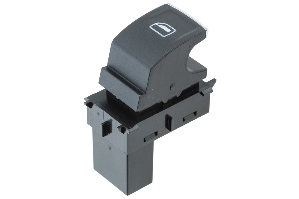 WINDOW SWITCH compatible AUDI A1 2019-, SEAT ATECA 2016-, LEON 2013-, VW POLO 2018-, T-CROSS 2019-/CHROME/- EWS-VW-181