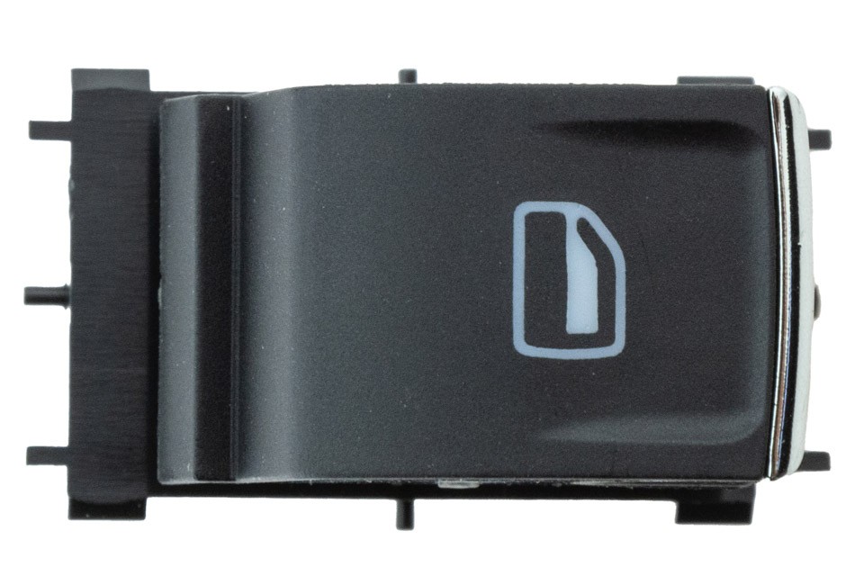 WINDOW SWITCH compatible AUDI A1 2019-, SEAT ATECA 2016-, LEON 2013-, VW POLO 2018-, T-CROSS 2019-/CHROME/- EWS-VW-181
