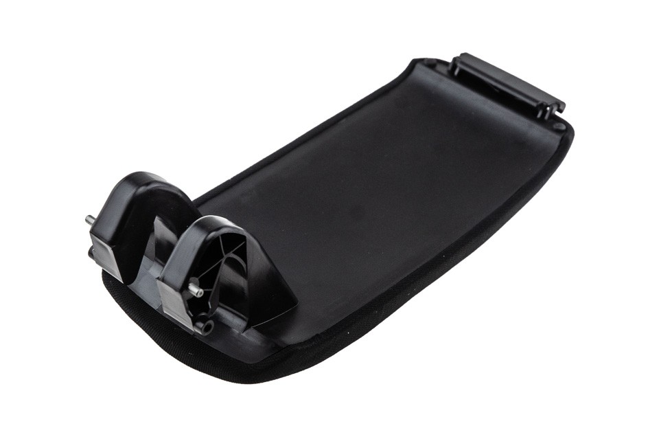 ARMREST FLAP WITH BUTTON compatible AUDI A3 2003-2012/ COLOR: BLACK, MATERIAL: FABRIC /- EZC-AU-064