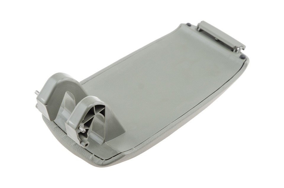 ARMREST FLAP WITH BUTTON compatible AUDI A3 2003-2012/ gray / - EZC-AU-066