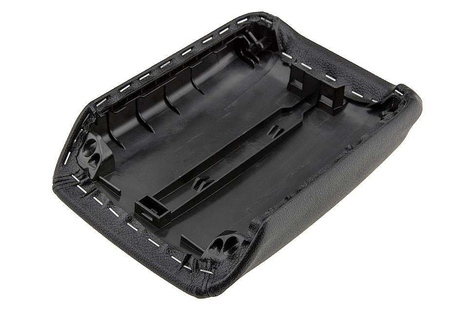 ARMREST FLAP WITH BUTTON compatible AUDI A4 2008-, A5 2010-/KOLOR:BLACK/ - EZC-AU-099