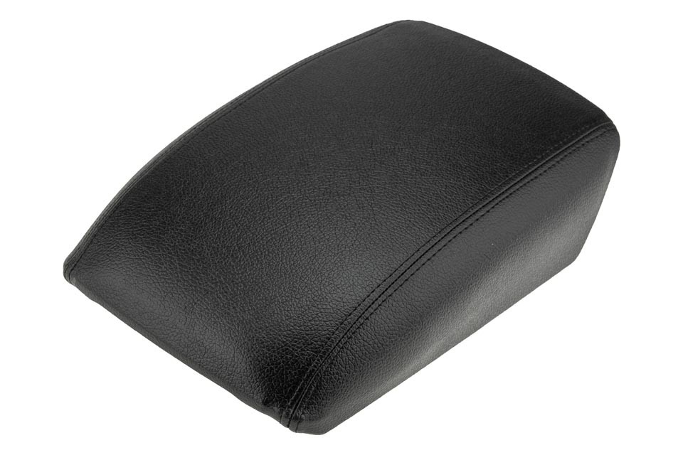 ARMREST FLAP WITH BUTTON compatible AUDI Q5 2008-/ /COLOR: BLACK, MATERIAL: ECO LEATHER/ EZC-AU-100