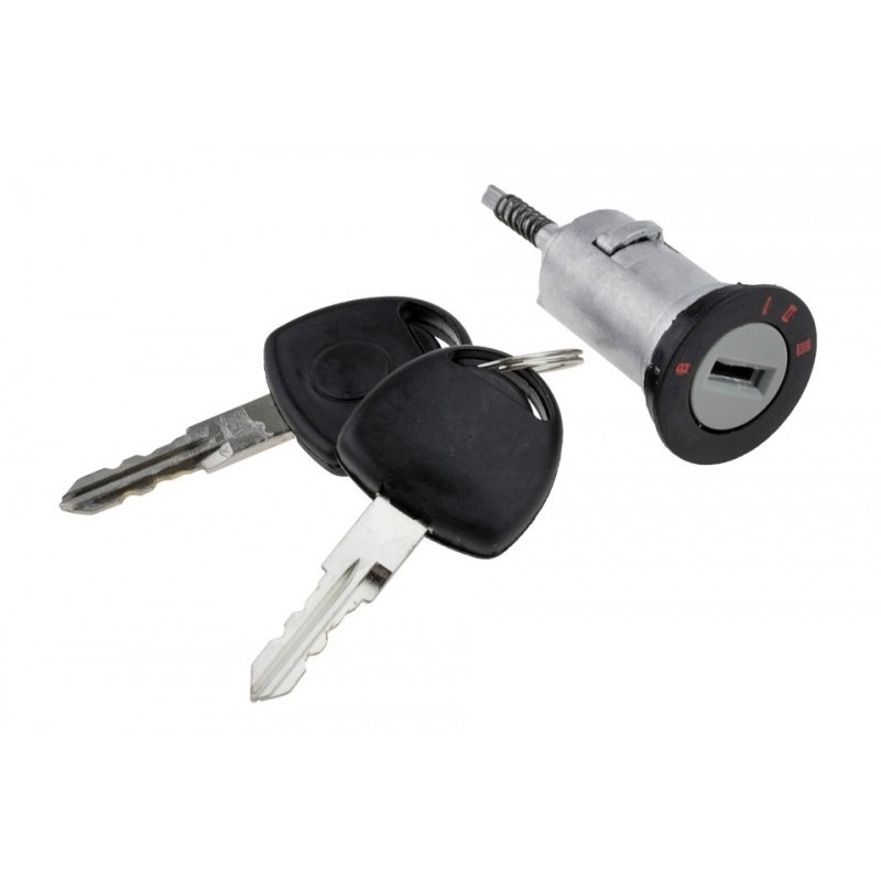 Closing cylinder, ignition compatible OPEL ASTRA F 1991-,ASTRA G 1998-,COMBO 2001-,CORSA C 2000-,MERIVA A 2003-,TIGRA 1994-,ZAFIRA A/ EZC-PL-046