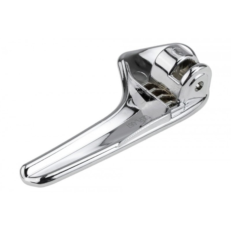 Door handle EZC-PL-067 Compatible OPEL CORSA D 2007-/left-chrome/ 13297813