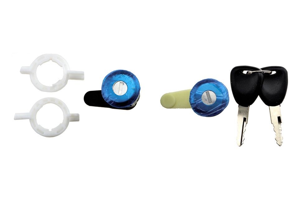 Door handle set compatible Renault Clio 2 1998-2005, Master 2 1998-2010, Megane 1995-2002, Scenic 1996-2003, Thalia 2000-2005, Left and Right, 2 Keys Included, , NTY /EZC-RE-071