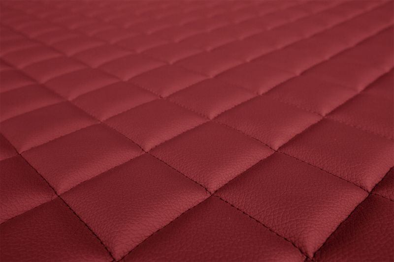 F-CORE FD01 RED  Red board mat, ECO-leather, ECO-LEATHER compatible - SCANIA L, P, G, R, S, P, G, R, T 03.04