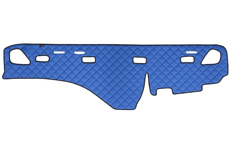 F-CORE FD03 BLUE  Blue dashboard, ECO-leather, ECO-LEATHER compatible VOLVO FH, FH16, FM 01.03-