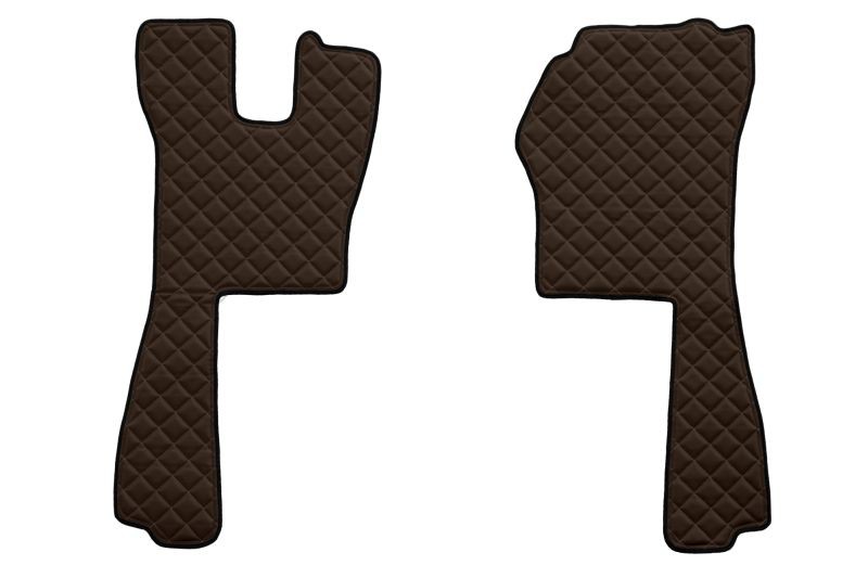 INTERIOR PRESS SET compatible SCANIA R MANUAL UNTIL 2010 LEFT, RIGHT AND MIDDLE BROWN  FL 11