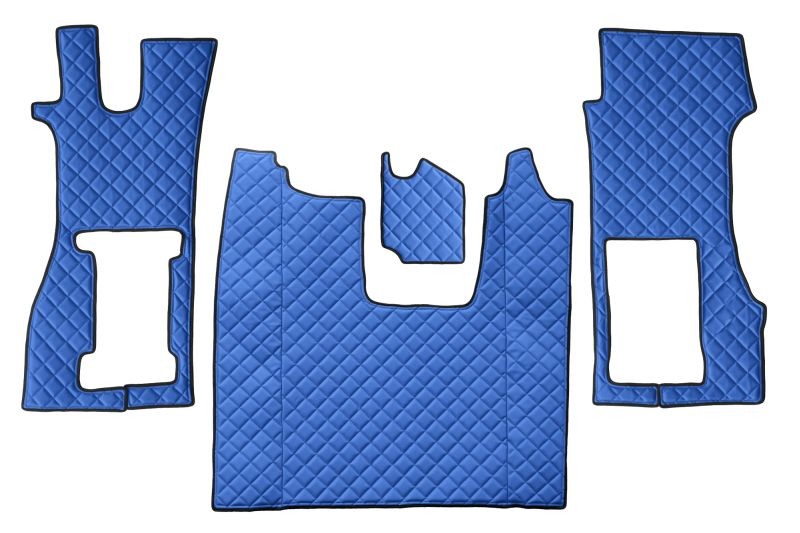 INTERIOR PRESS SET compatible SCANIA R AUTOMATIC FROM 2016 LEFT, RIGHT AND MIDDLE, PASSENGER SEAT WITH AIR CUSHION, BLUE FL 37