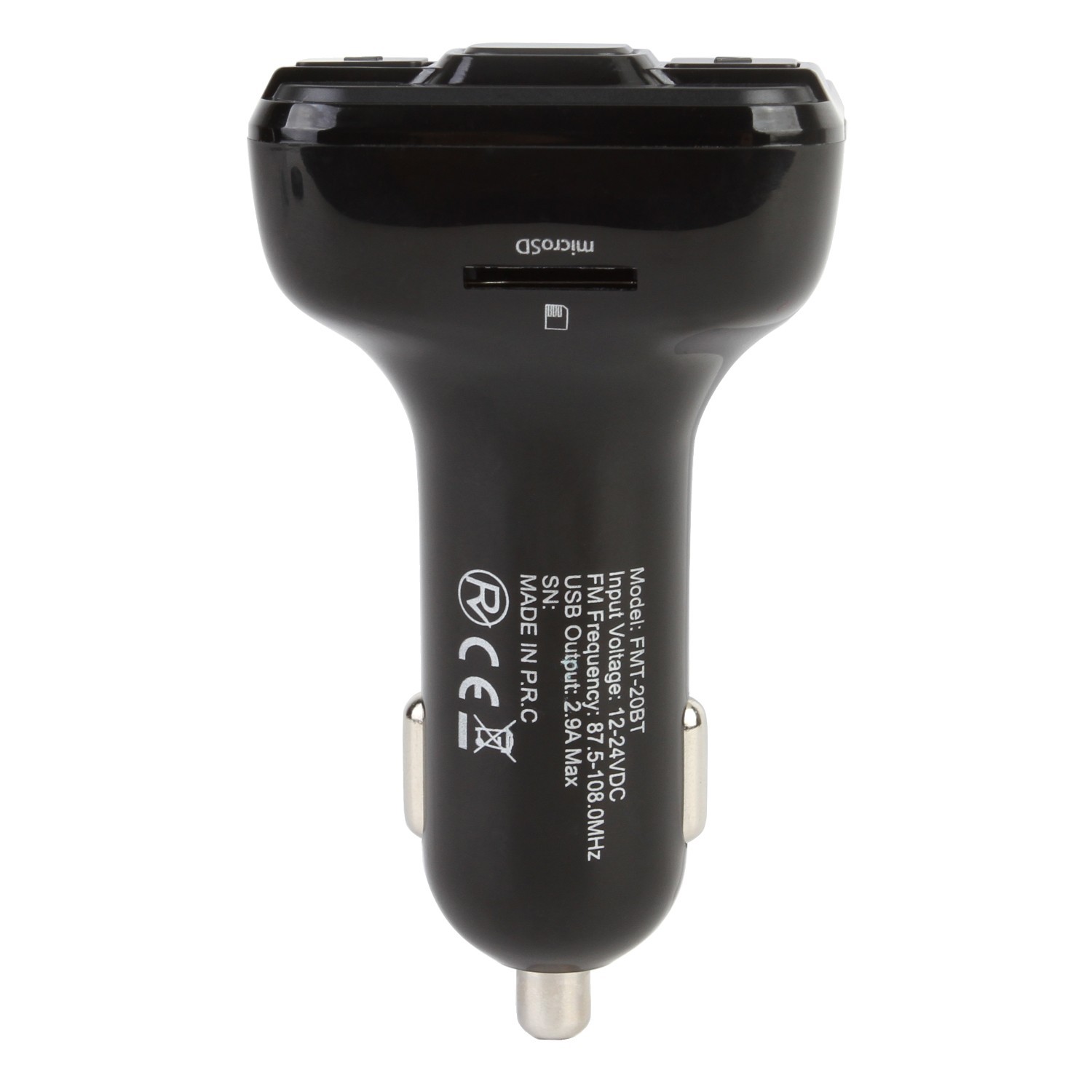 Akai FMT-C57BT FM Modulator, Bluetooth, USB, Phone Charger Function, Built-in Microphone, LED Display