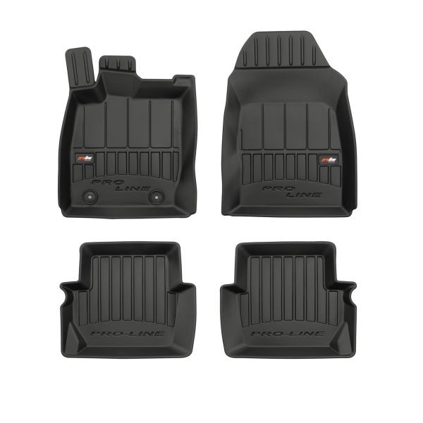 Rubber floor mats-FRG 3D407237- compatible  Ford Fiesta  VII 05.17- Hatchback